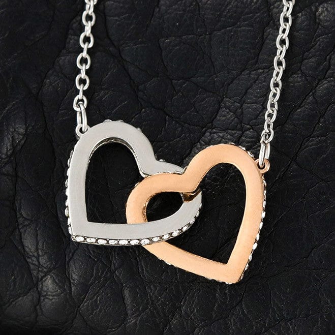 [ALMOST SOLD OUT] Interlocked Hearts Necklace- Granddaughter Love Grandma - Image 11