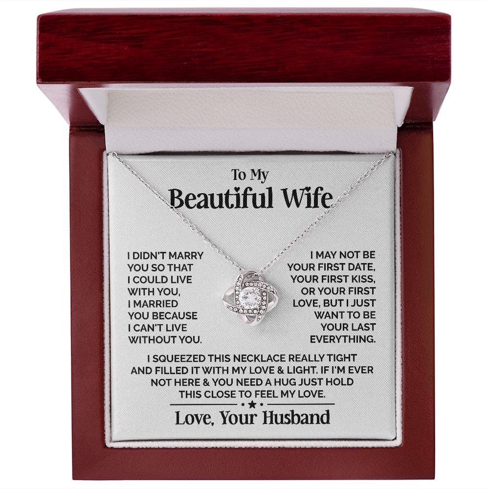 Vesta Knot Necklace - Beautiful Wife - Image 3