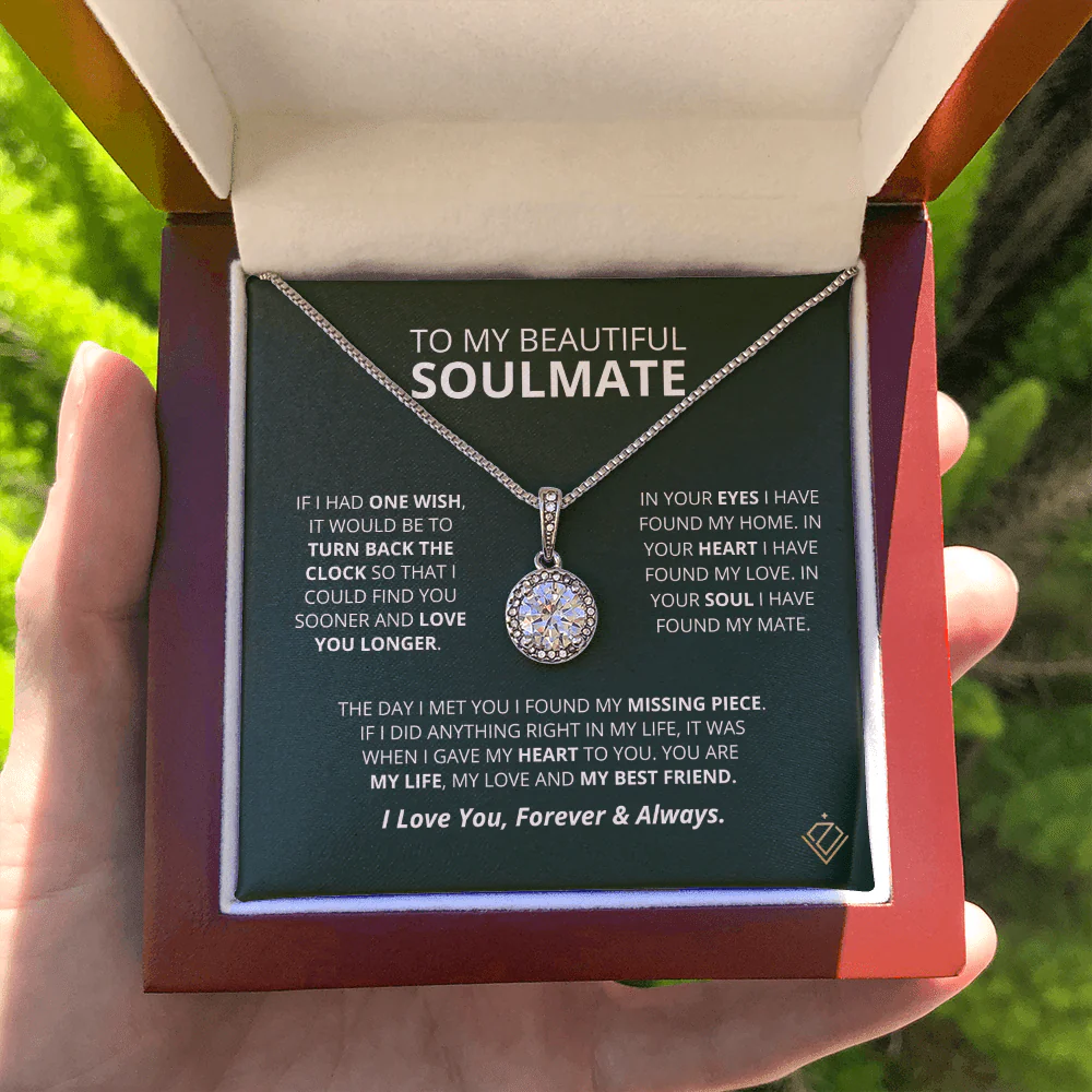 Cushion Star Necklace - Soulmate Missing Piece Necklace - Image 5