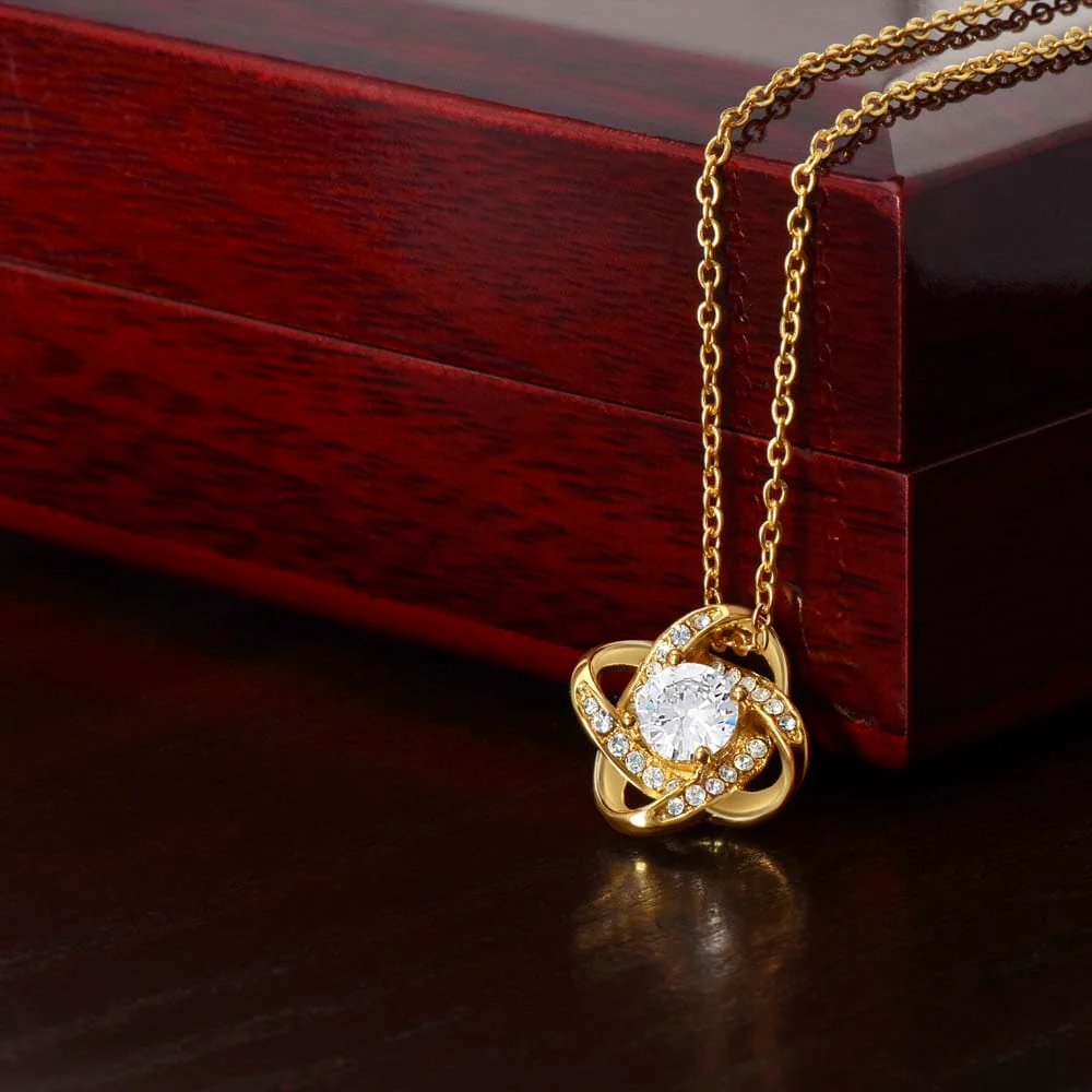 Mother's Day Gift from Son | Loving Mother | Vesta Knot Necklace - Image 7
