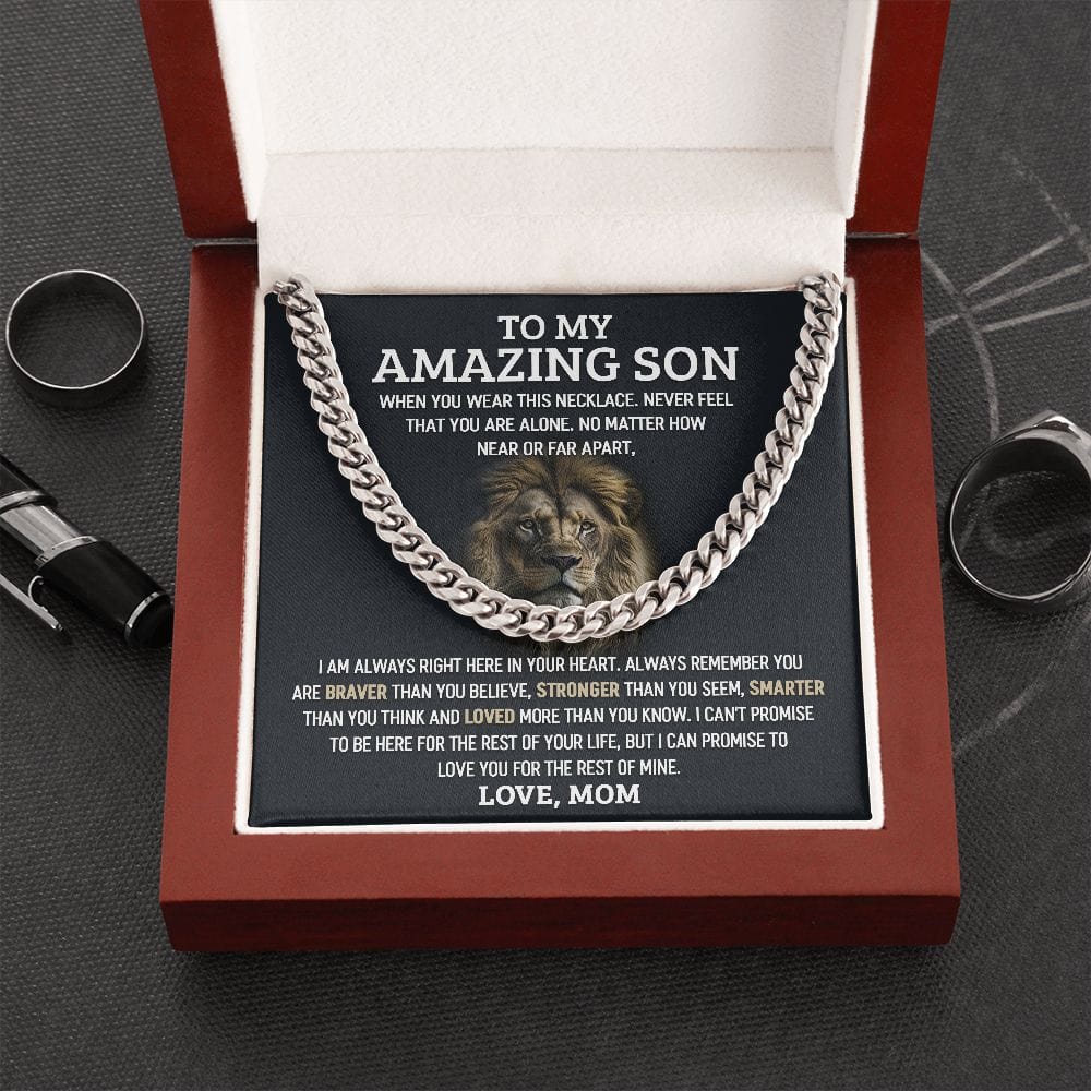 [Almost Sold Out] My Amazing Son | ZIAVIA Cuban Chain | - Image 7