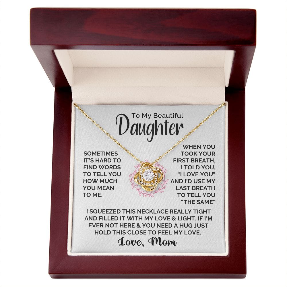 [Almost Sold Out] My Beautiful Daughter | ZIAVIA Vesta Knot Necklace | - Image 8