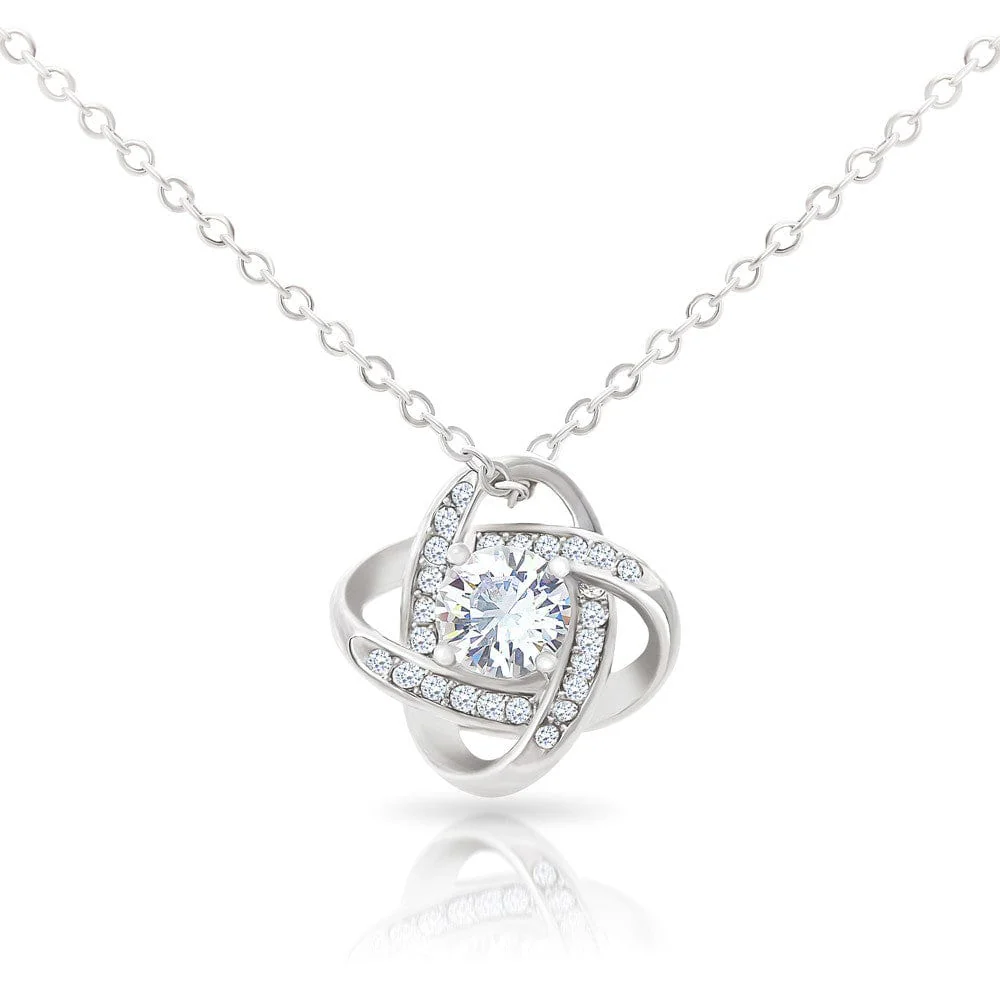 Vesta Knot Necklace - Granddaughter I'll Be Here - Image 9