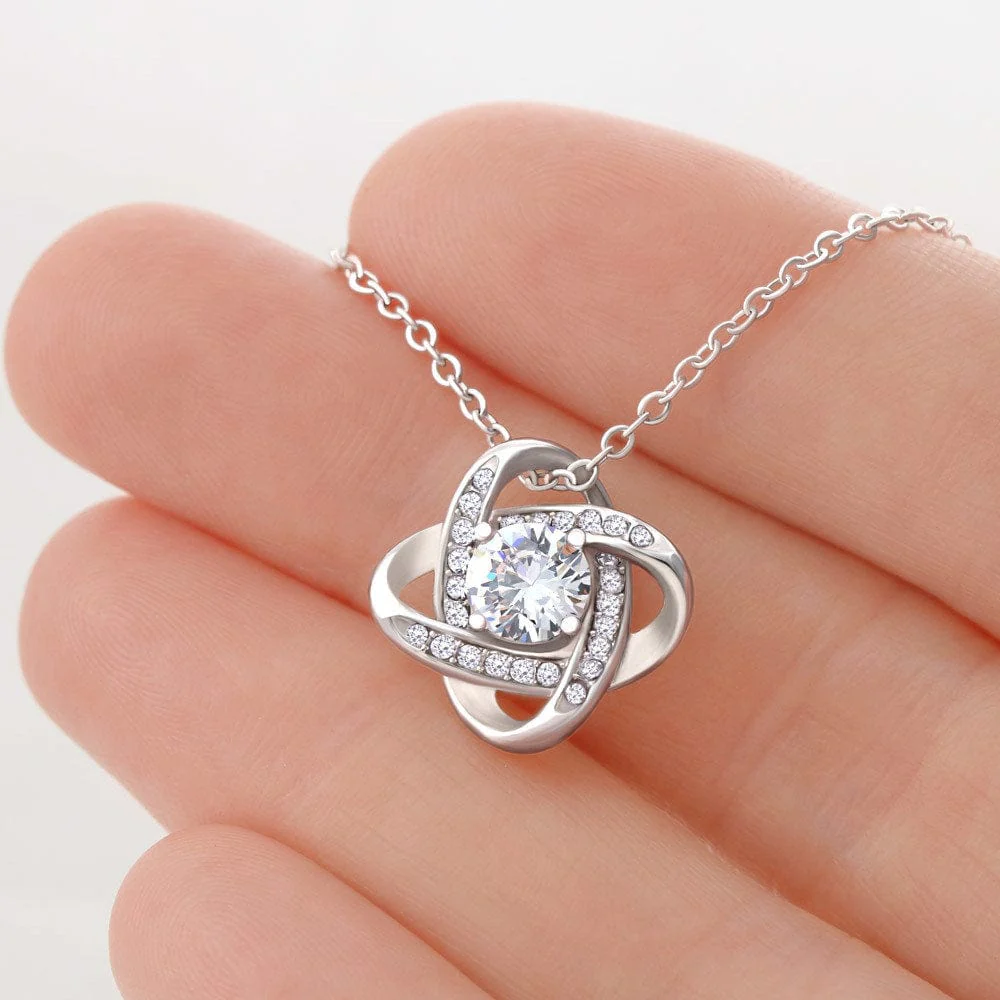 Vesta Knot Necklace - Soulmate My Best Friend - Image 3