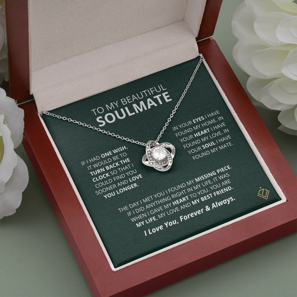 Vesta Knot Necklace - Soulmate My Best Friend - Image 4