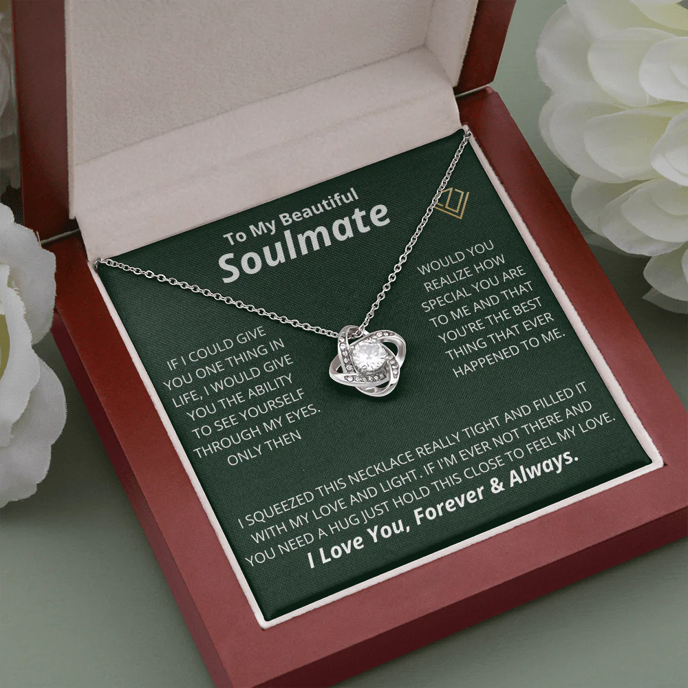 Vesta Knot Necklace - Soulmate Through My Eyes - Image 3