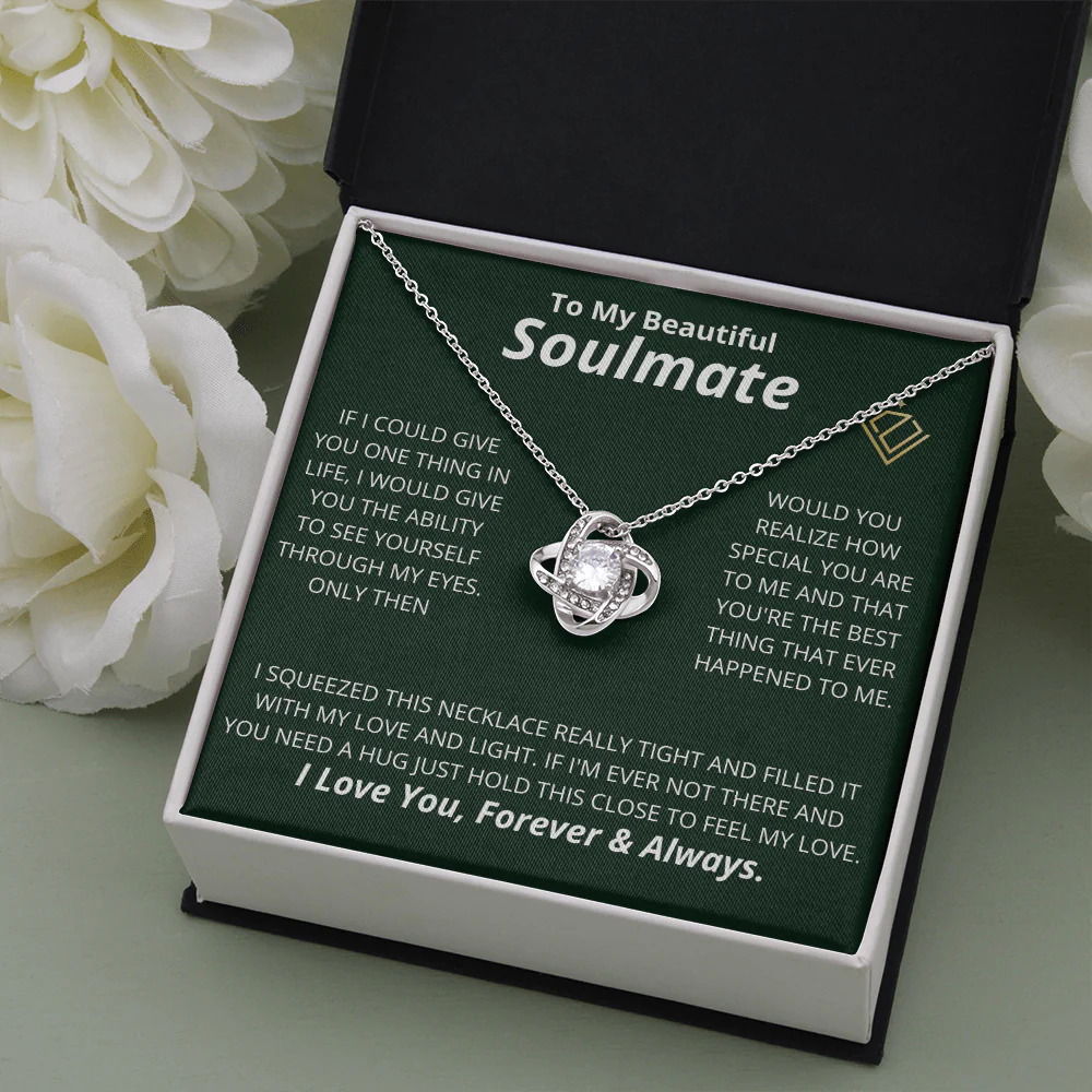 Vesta Knot Necklace - Soulmate Through My Eyes - Image 4