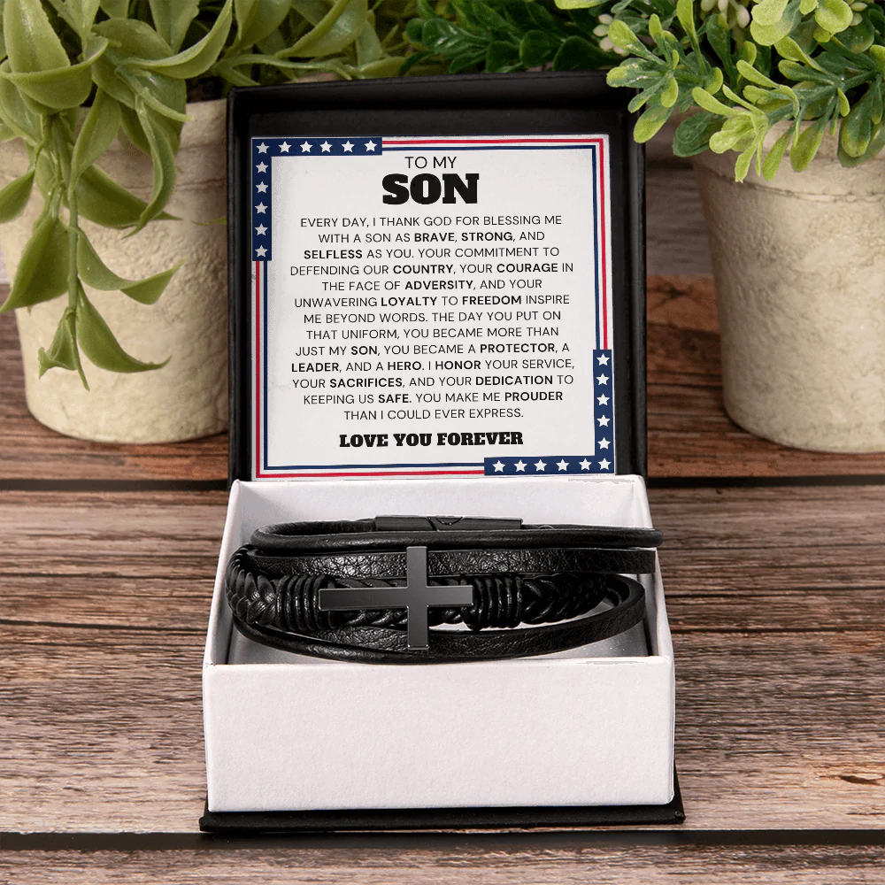 ZIAVIA | Cross Bracelet | Son Your Courage - Image 13