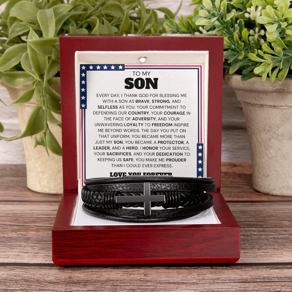 ZIAVIA | Cross Bracelet | Son Your Courage - Image 14