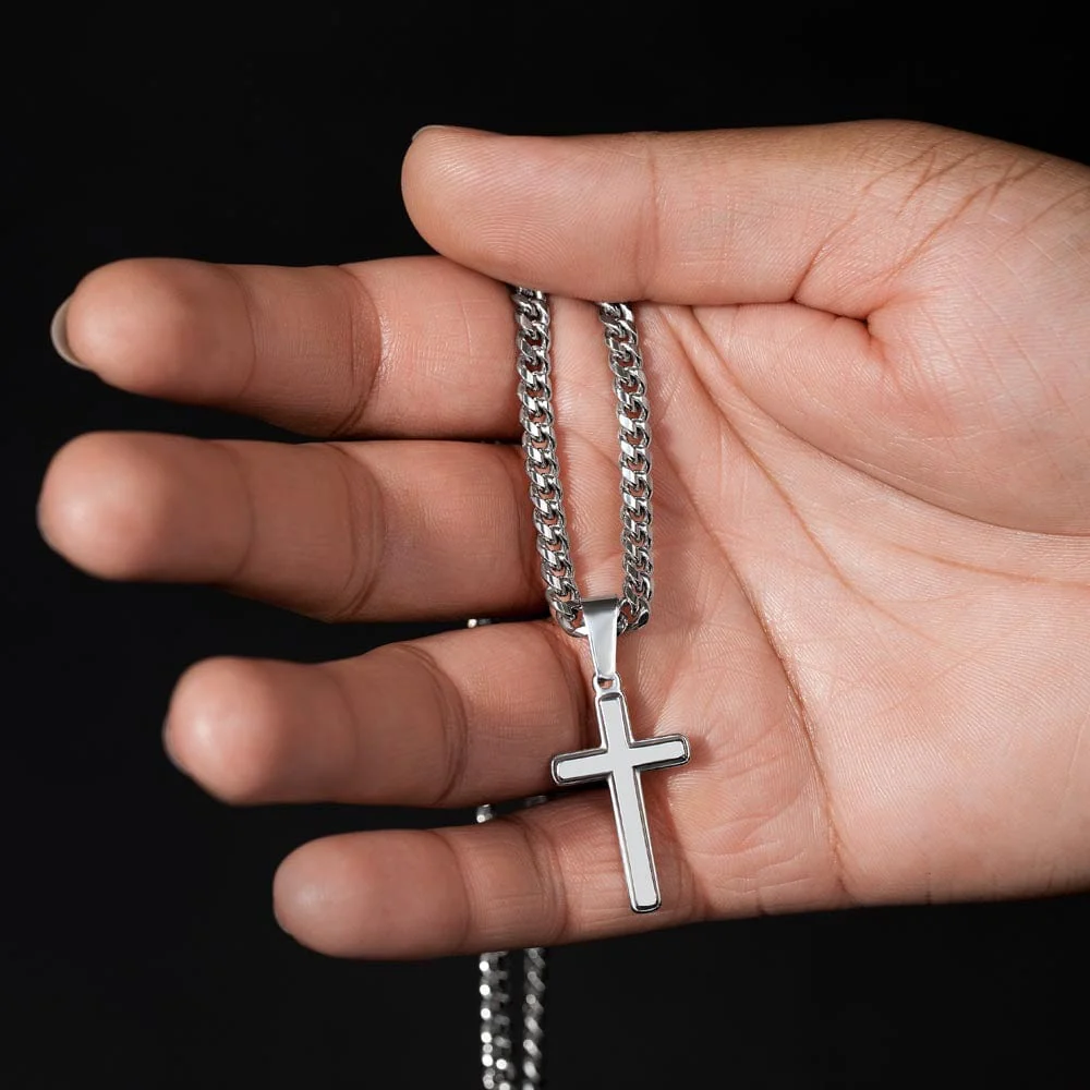 ZIAVIA | Cross Necklace | Son Never Forget - Image 4
