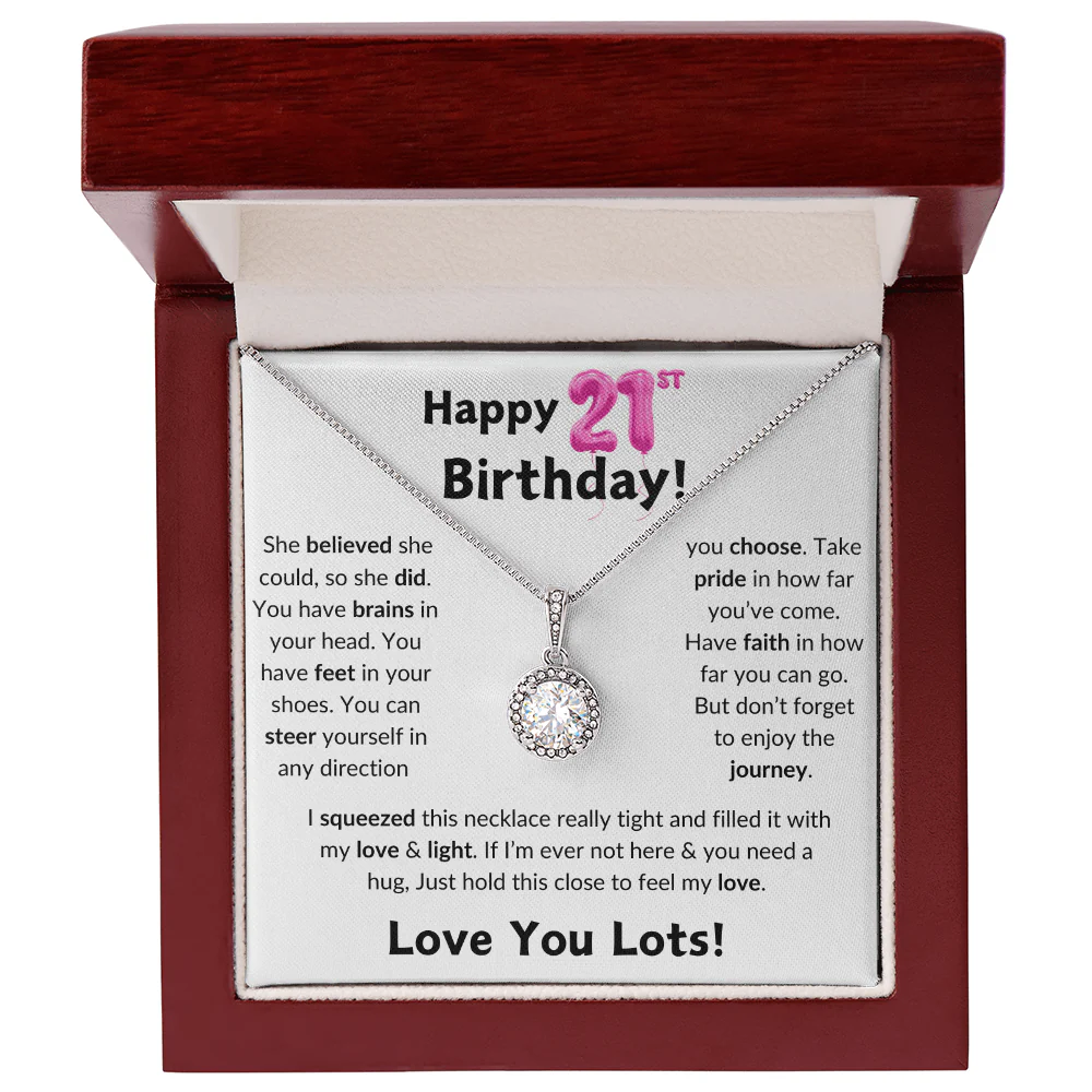 ZIAVIA | Cushion Star Necklace | 21st Birthday - Image 3