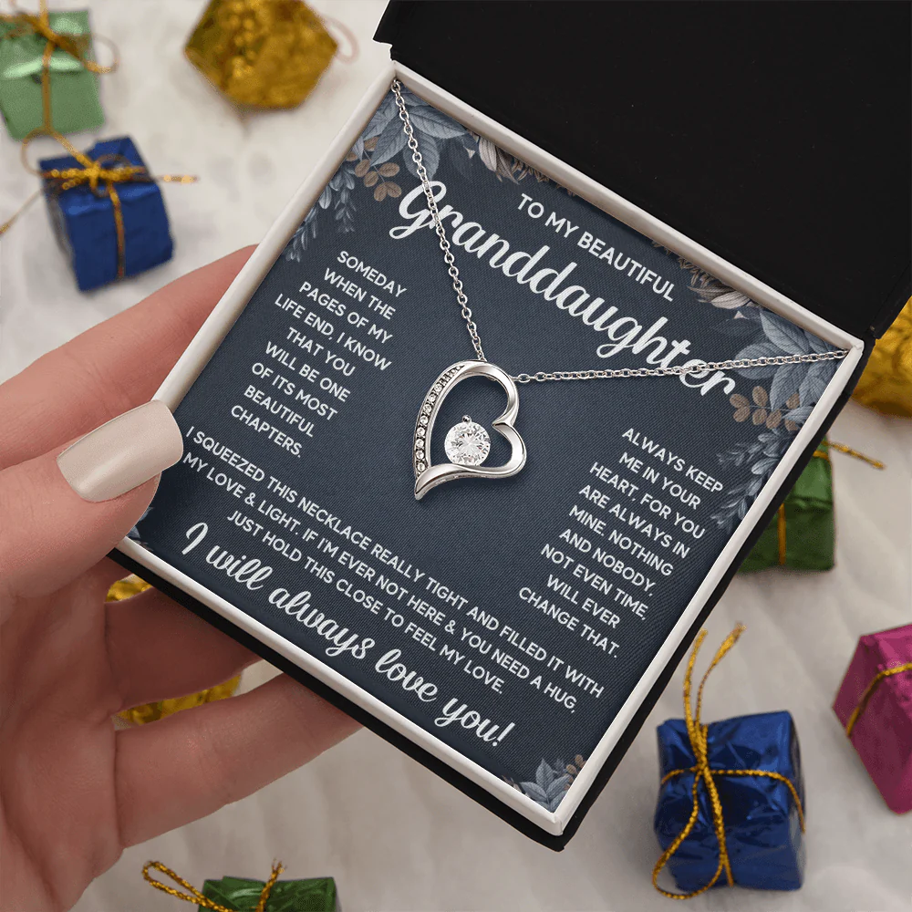 ZIAVIA | Heart Necklace | Beautiful Granddaughter - Image 7