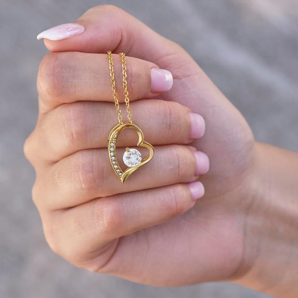 ZIAVIA | Heart Necklace | Wife Your Last Everything - Image 8