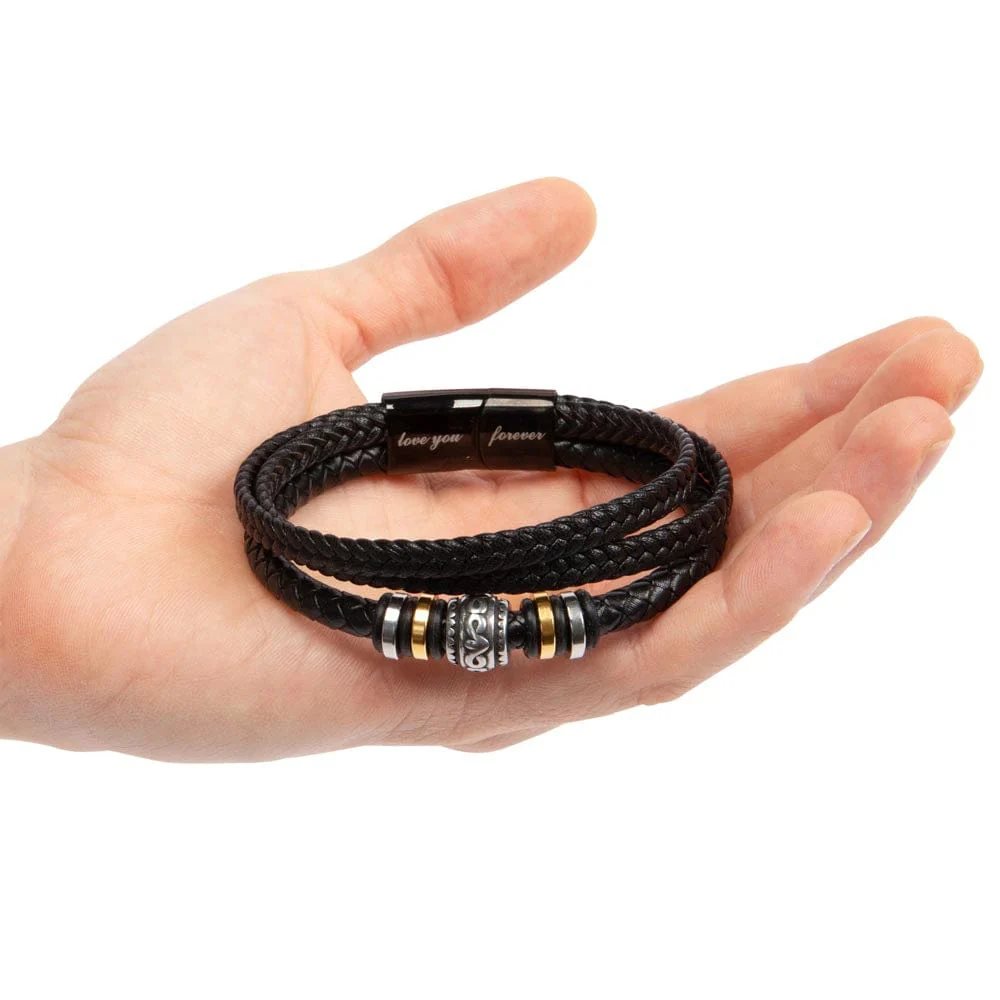 ZIAVIA | Leather Bracelet | Son You Courage - Image 11