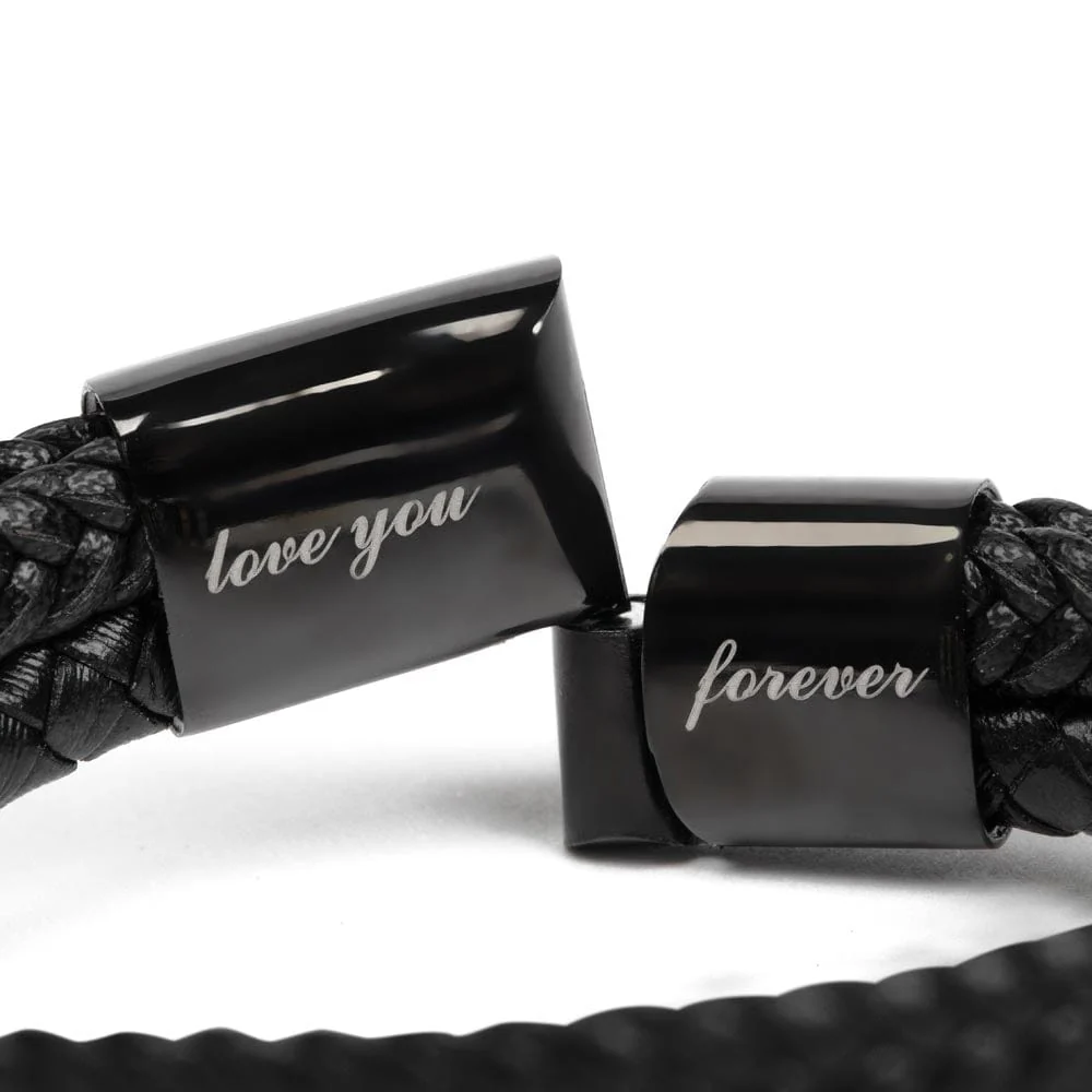 ZIAVIA | Leather Bracelet | Son You Courage - Image 9