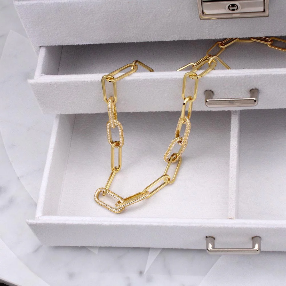 ZIAVIA  |  Signature Paperclip Necklace  |  My Love - Image 7