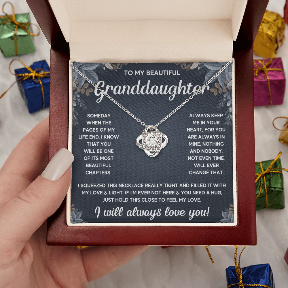 ZIAVIA | Vesta Knot Necklace | Beautiful Granddaughter - Image 11