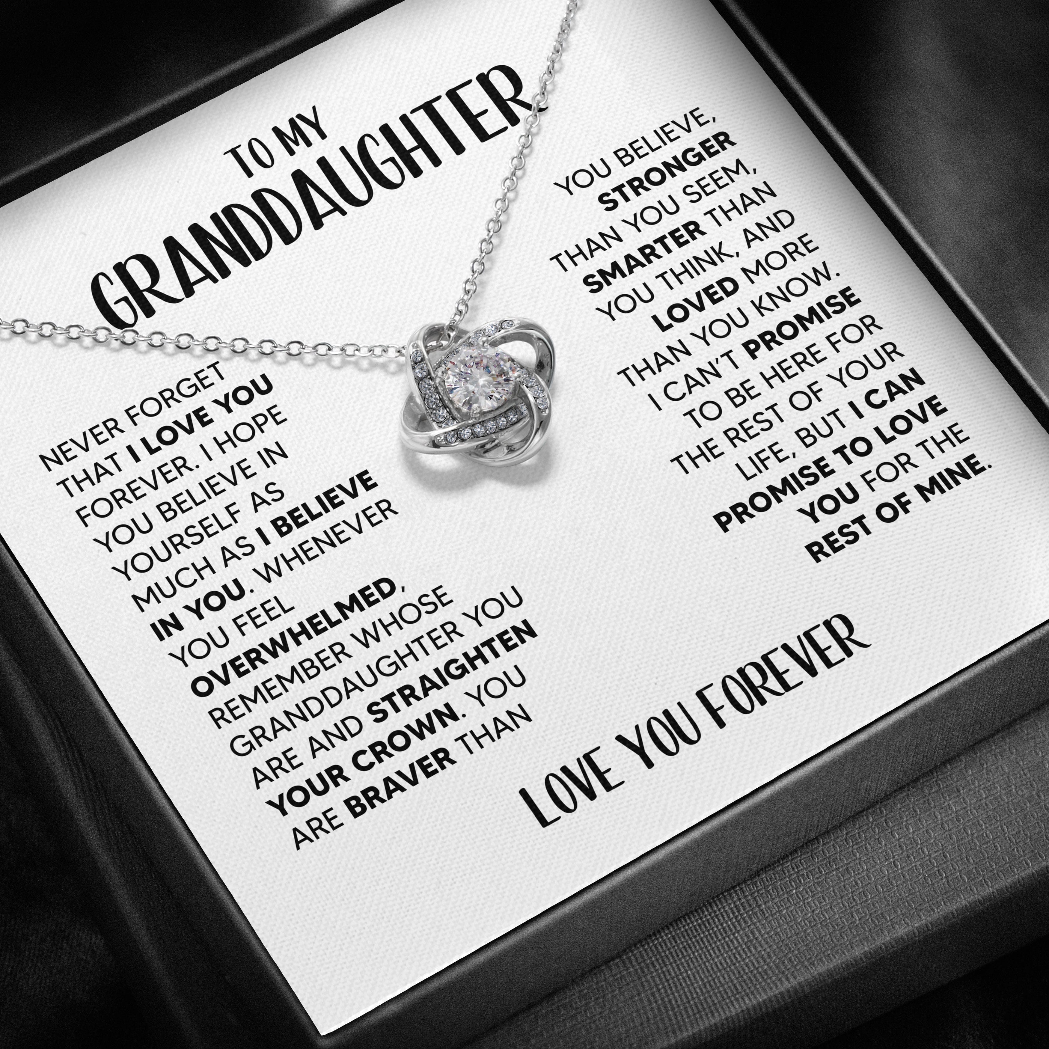 ZIAVIA | Vesta Knot Necklace | Granddaughter - Image 17