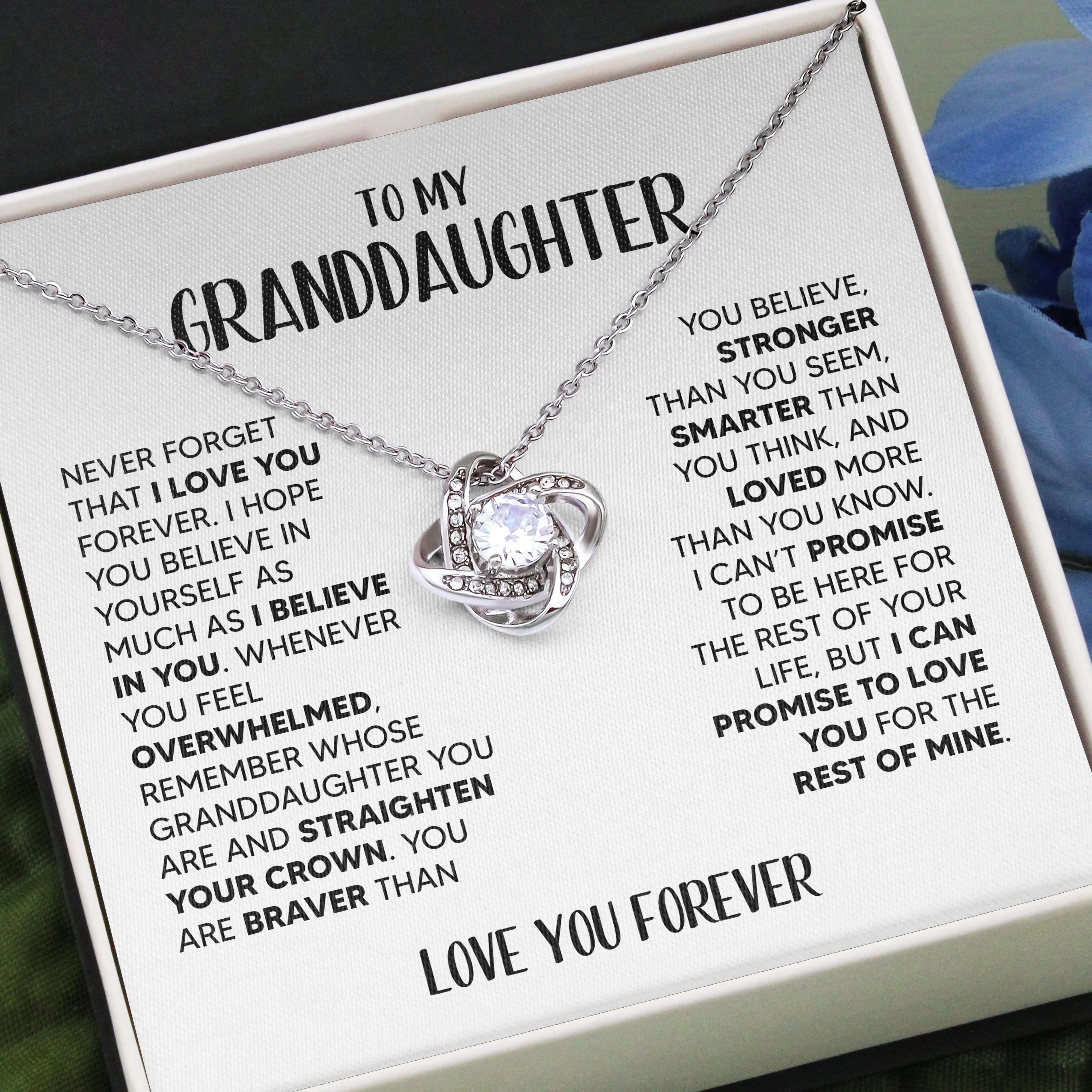 ZIAVIA | Vesta Knot Necklace | Granddaughter - Image 19