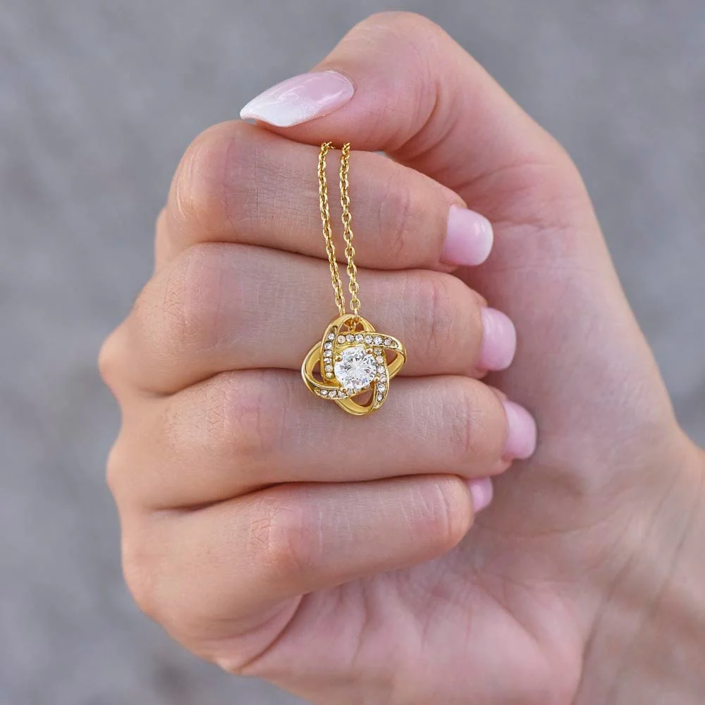 ZIAVIA  |  Vesta Knot Necklace  |  Lovely Daughter - Image 10
