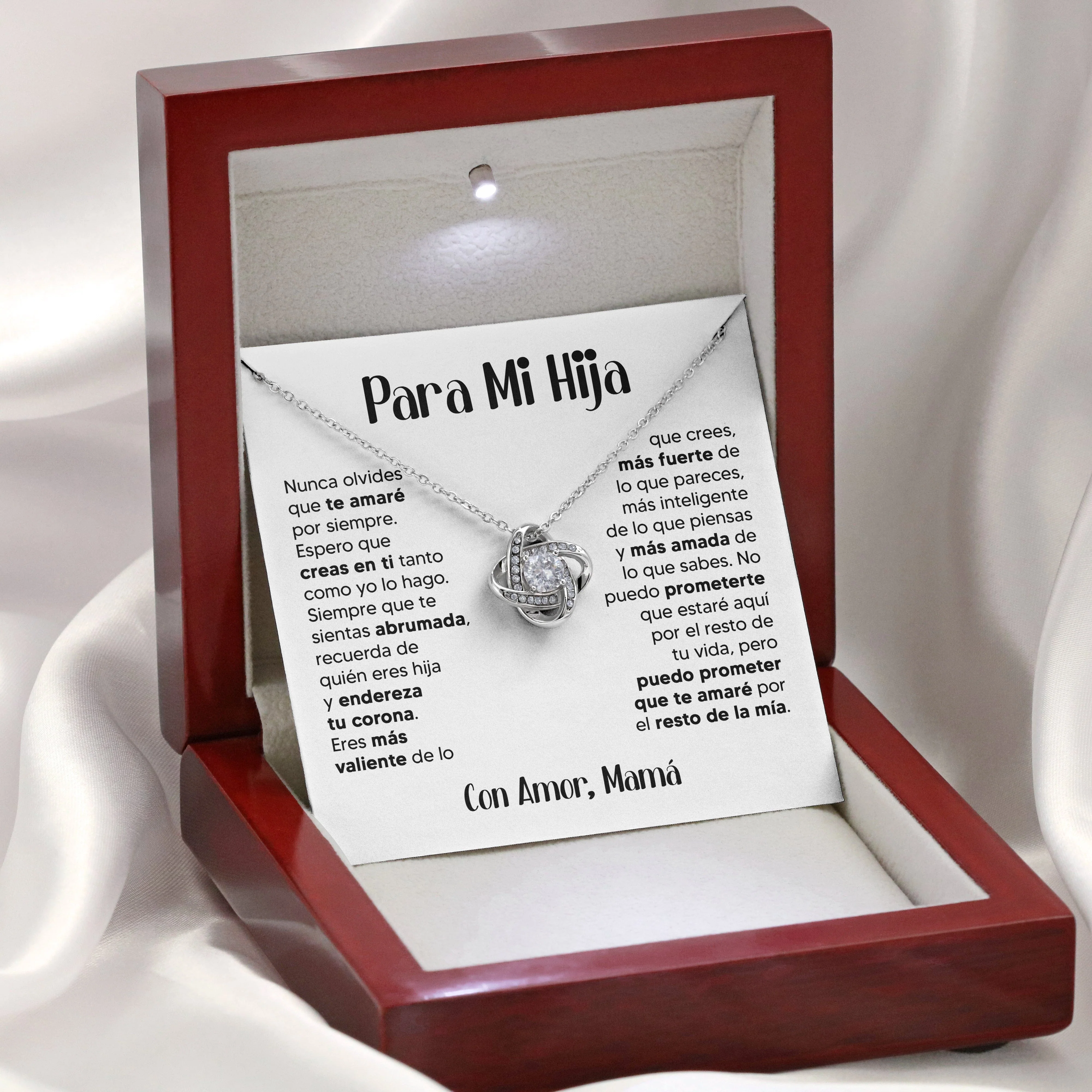 ZIAVIA | Vesta Knot Necklace | Para Mi Hija - Image 13