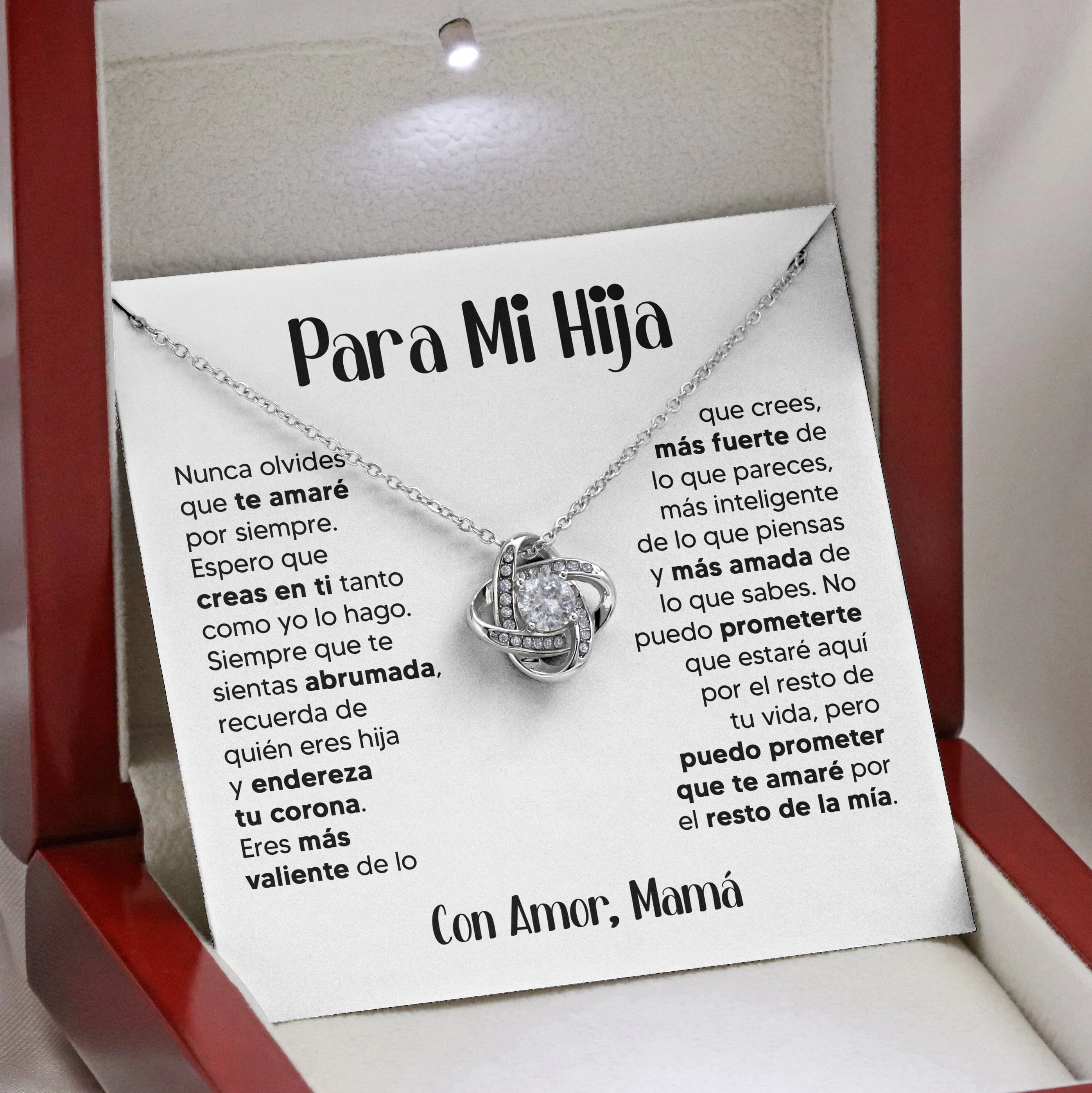 ZIAVIA | Vesta Knot Necklace | Para Mi Hija - Image 17
