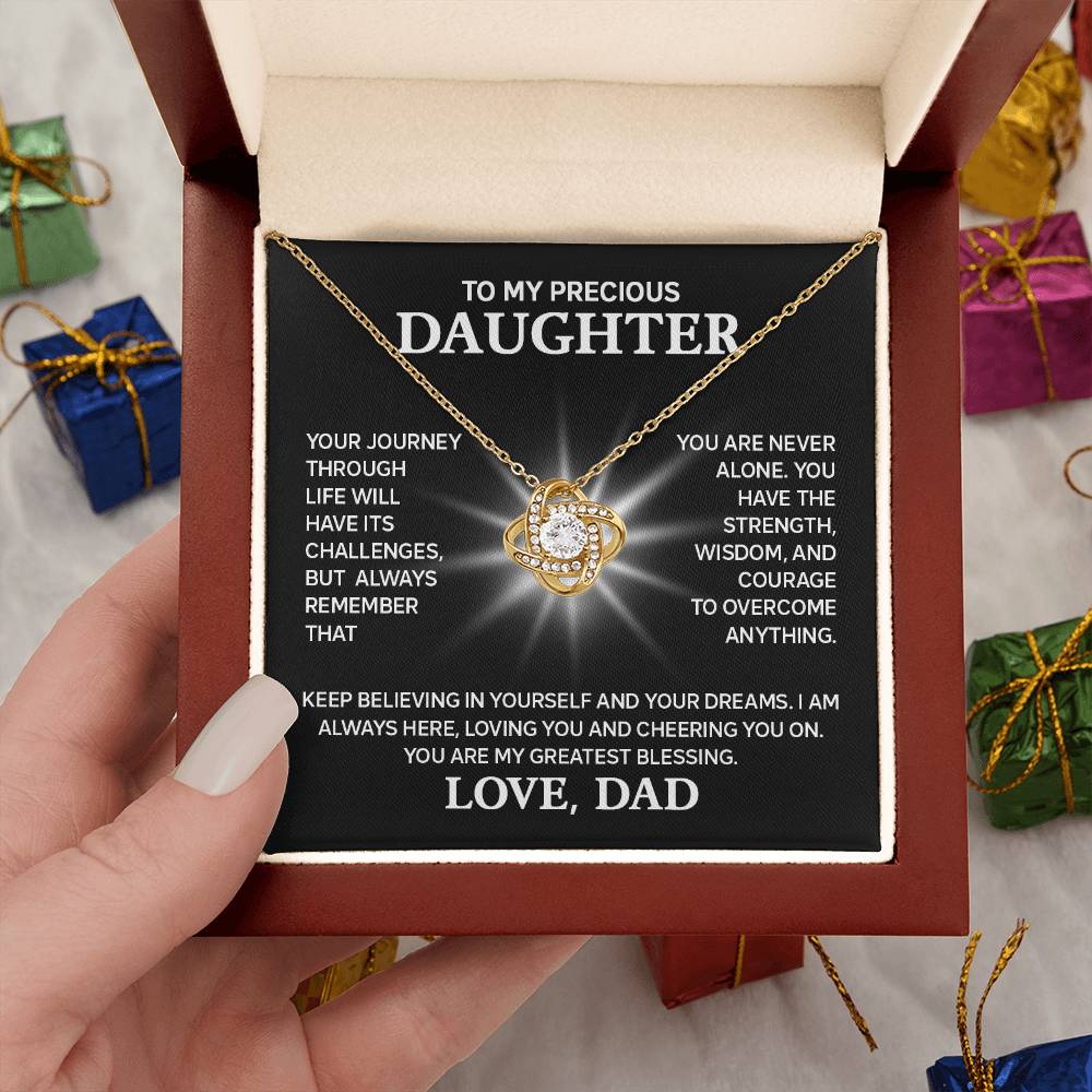 ZIAVIA  |  Vesta Knot Necklace  |  Precious Daughter - Image 12