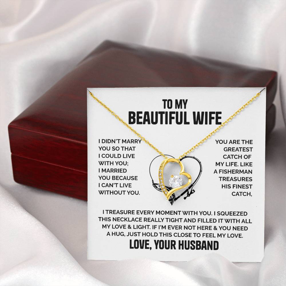 ZIAVIA | Wife Heart Necklace | Love Husband - Image 9